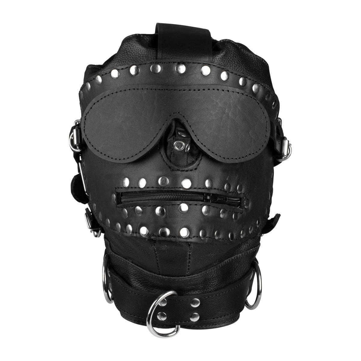 100% Genuine Very Cruel Lockable Bondage Hood Gimp Mask Restraint Fetish BDSM