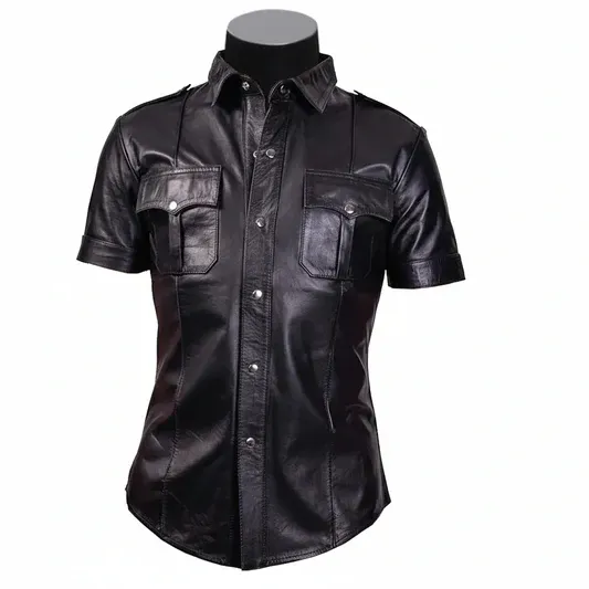 Shop Leather Right Premium Leather Shirts for Men