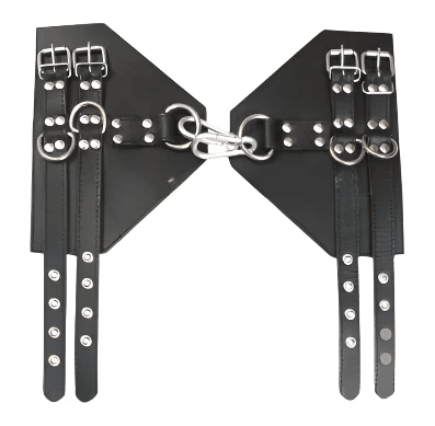 Heavy Duty Leather Suspension Wrist Cuffs