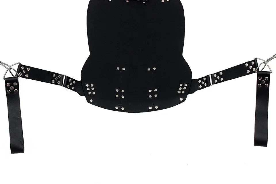 Leather Sex Swing Gay Bondage Sling with Stirrups Heavy Duty Sex Sling Only