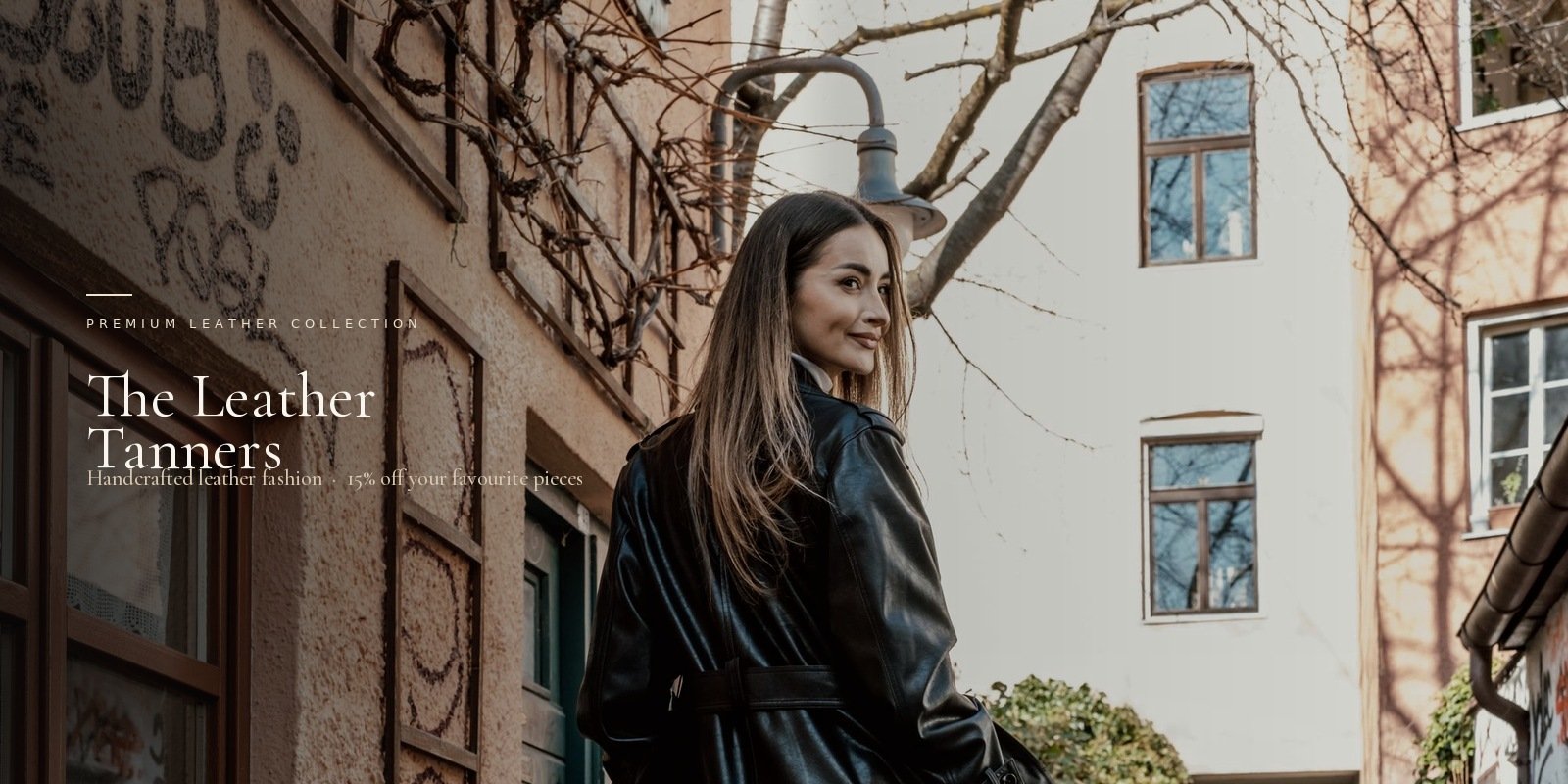 The Leather Tanners — handcrafted leather fashion, 15% off your favourite pieces